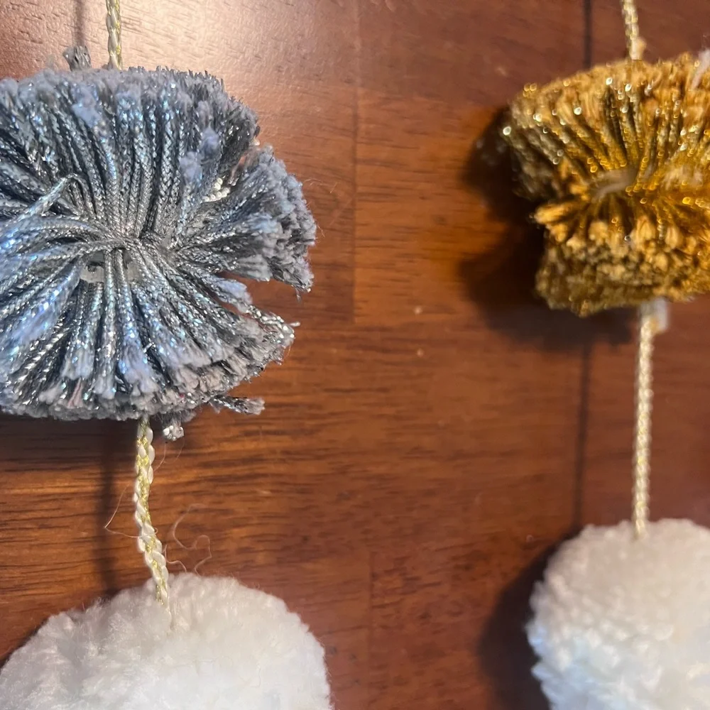 Target Gold and Gray Holiday Garland